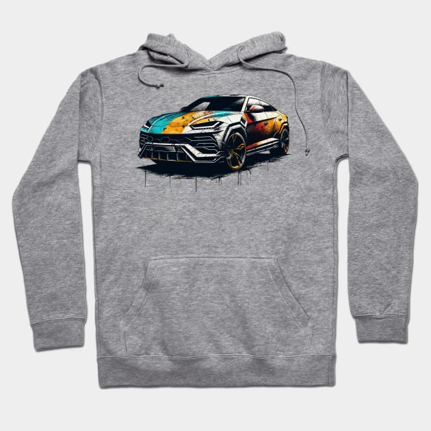 Lamborghini Urus Hoodie by Vehicles-Art